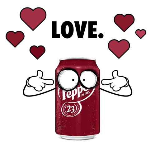 Dr Pepper Can Pointing At Itself GIF