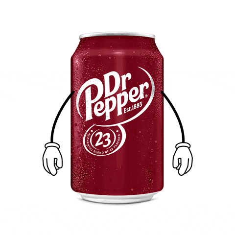Dr Pepper Showing Placards GIF