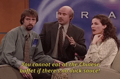 Dr Phil Chinese Buffet GIF