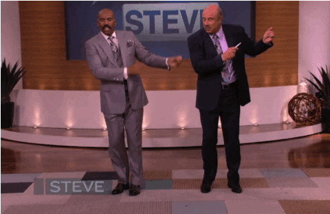 Dr Phil Dancing With Steve GIF