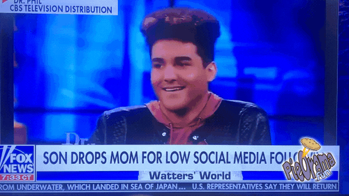 Dr Phil Face Cake News GIF