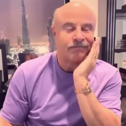 Dr Phil Feel Sleepy While Waiting GIF