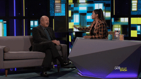 Dr Phil High Five GIF