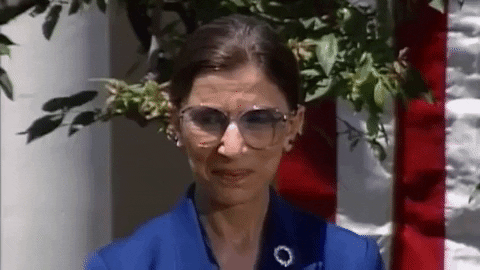 Dr Ruth Intense Stare GIF