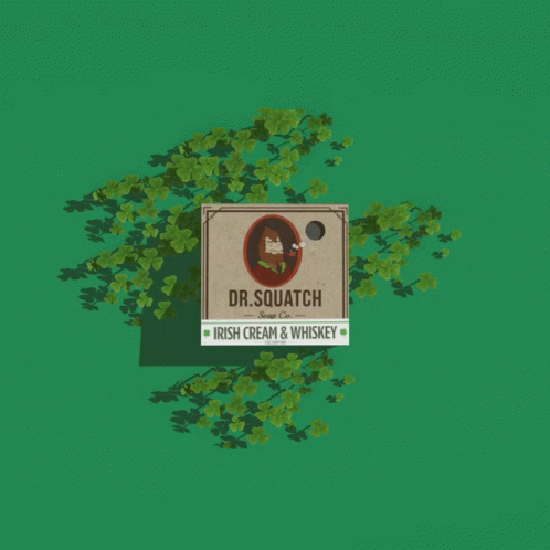 Dr. Squatch Irish Cream And Whiskey Box GIF