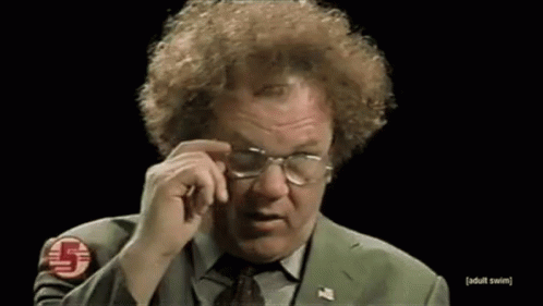 Dr. Steve Brule Nodding And Wink GIF