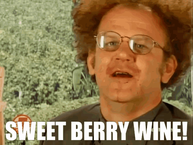 Dr. Steve Brule Sweet Berry Wine GIF