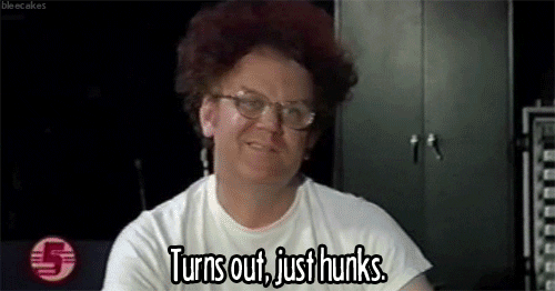 Dr. Steve Brule Turns Out Just Hunks GIF