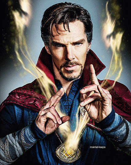 Dr. Strange Famous Hand Gesture GIF