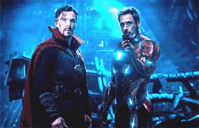 Dr Strange Ironman Gif GIF