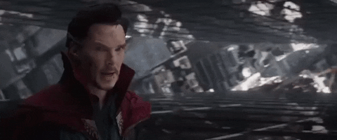 Dr. Strange Slowly Walking GIF