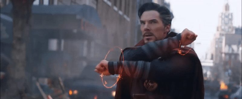 Dr. Strange Using Magical Energy GIF