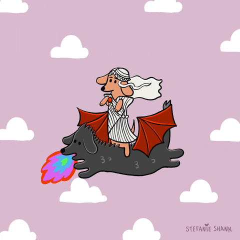 Dracarys Dog Animation GIF