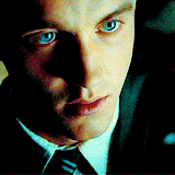 Draco Malfoy Stare At Feather GIF