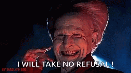 Creepy Dracula Laughing GIF