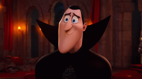Hotel Transylvania Dracula Smirk GIF