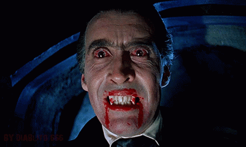 Bram Stoker Dracula Bloody Mouth GIF