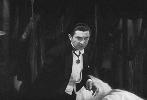 Bela Lugosi Dracula Intense Look GIF