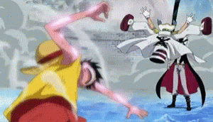 Dracule Mihawk Shocked Reaction GIF