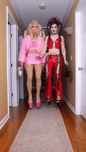 Walk Like A Drag Queen GIF