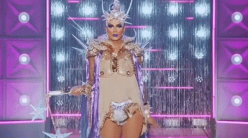Drag Queen On The Center Stage GIF