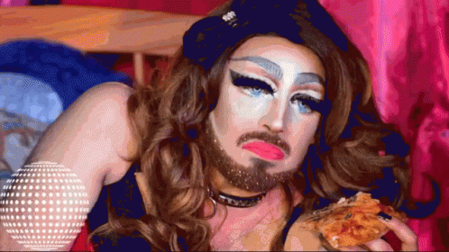 Drag Queen Keeping It Not To Cry GIF