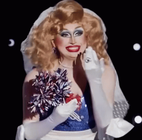 So Excited Drag Queen GIF