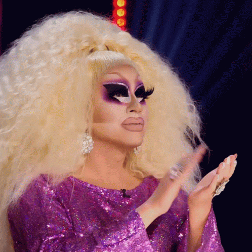 Drag Queen Clapping For You GIF