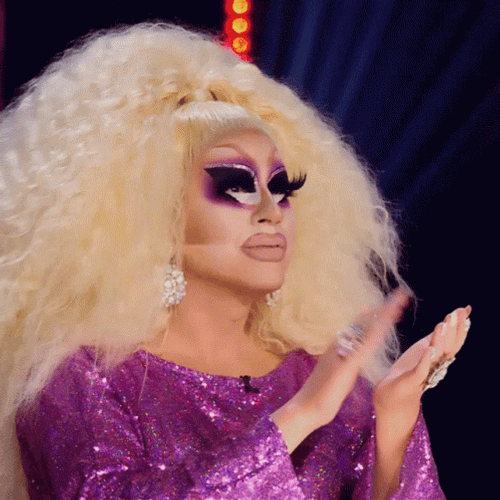 Drag Queen Clapping For You GIF