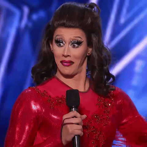 Drag Queen Finger Snap Impressed Reaction GIF