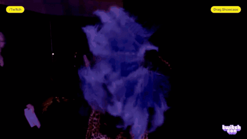 Drag Queen In Leopard Print Outfit GIF