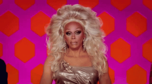 Drag Queen Making Funny Face