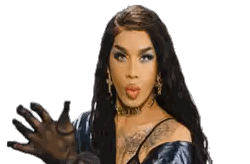 Drag Queen Making Funny Face