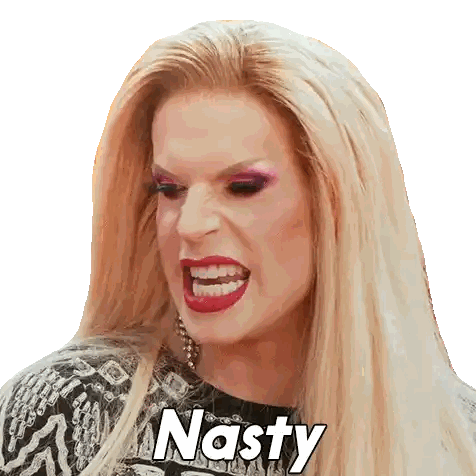 Drag Queen Making Nasty Face