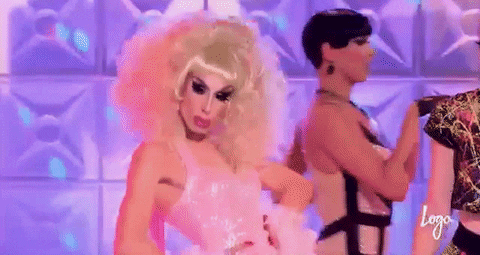 Alaska Thunderfuck Posing Drag Race GIF