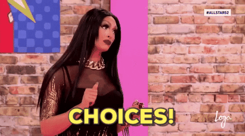 Sassy Choices Drag Race GIF