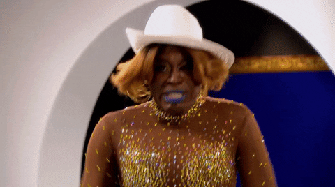 Bob The Drag Queen Screaming Drag Race GIF