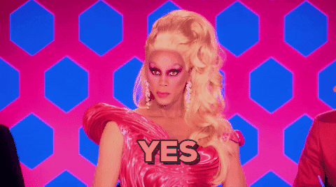 Rupual Yes Drag Race GIF