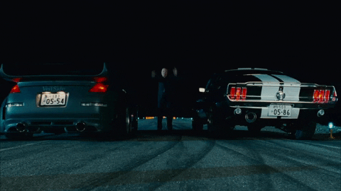 Cars Drag Race GIF