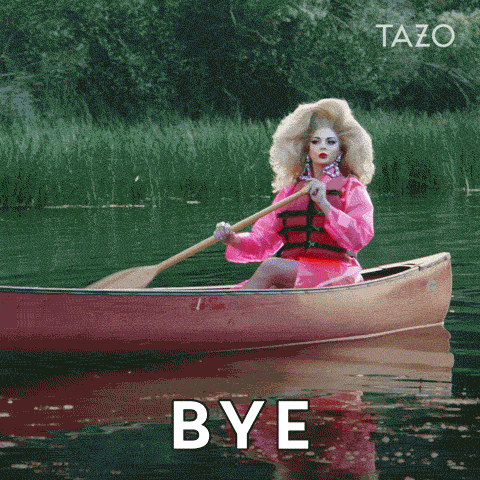 Alyssa Edwards Rowing Bye Drag Race GIF