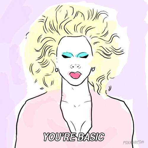 Animated You're Basic Drag Race GIF