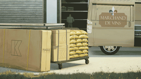 Dragging Another Man Animation GIF