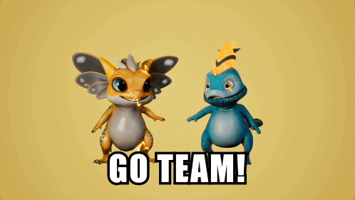 Dragon and Lizard Go Team