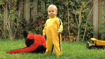 Dragon Baby Fight GIF