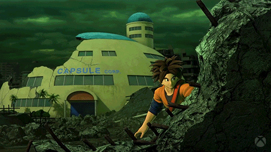 Dragon Ball Baby Goku Super Reaction GIF