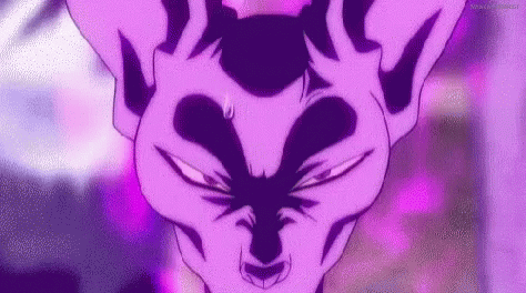 Dragon Ball Beerus Destruction Before Creation Scream GIF