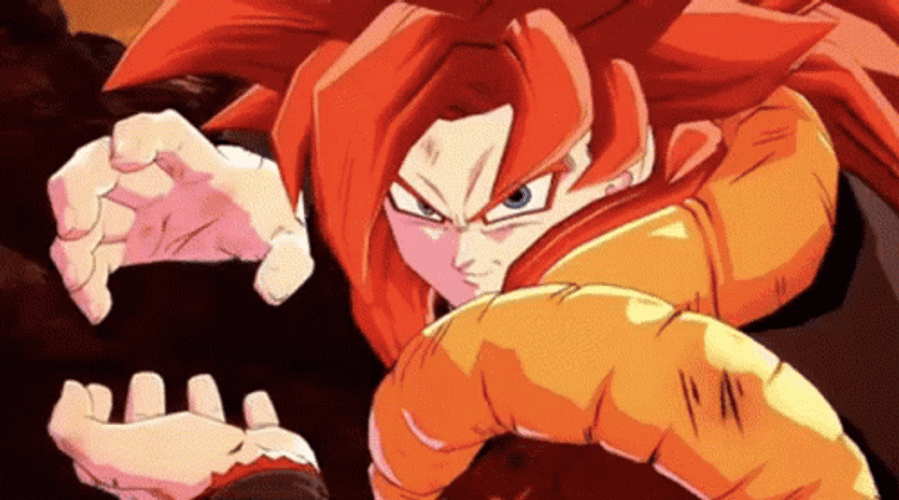 Dragon Ball Fight Ssb Gogeta GIF