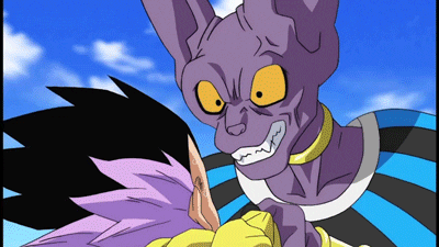 Dragon Ball God Of Destruction Beerus Mood Change GIF