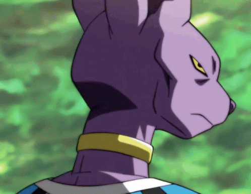 Dragon Ball God Of Destruction Beerus Side View GIF