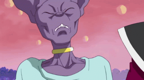 Dragon Ball God Of Destruction Beerus Sneeze Blast GIF